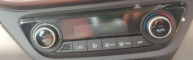 AC panel (Hyundai Aura)